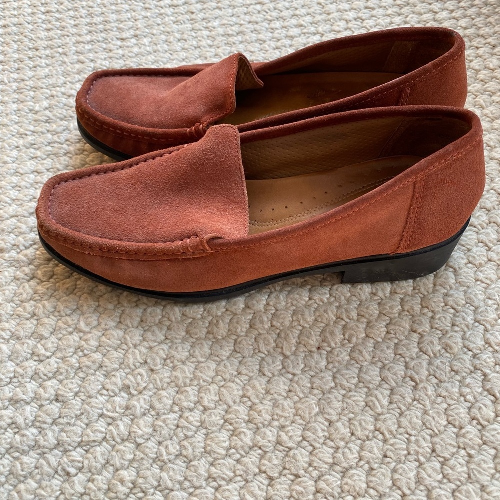 Cozy Fireside Brown Suede Loafers